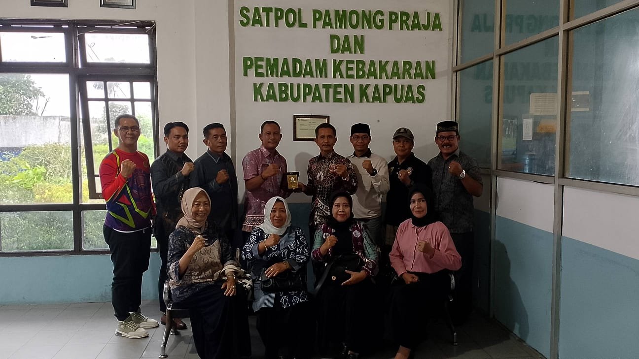 SatPol PP dan Damkar Kapuas Terima Kunjungan DPRD Barito Kuala